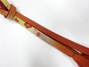 未使用品　正絹　手組帯締め